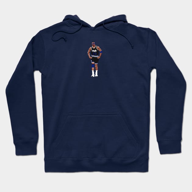 Horace Grant Pixel Walk Hoodie by qiangdade